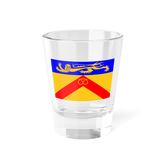 Flag of Staffordshire council UK - Shot Glass 1.5oz