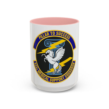 633d Medical Support Squadron (U.S. Air Force) Accent Coffee Mug