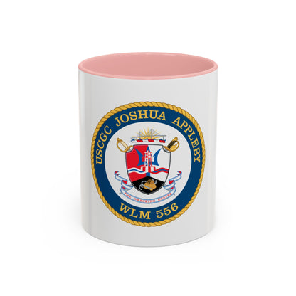 USCGC Joshua Appleby WLM 556 (U.S. Coast Guard) Accent Coffee Mug