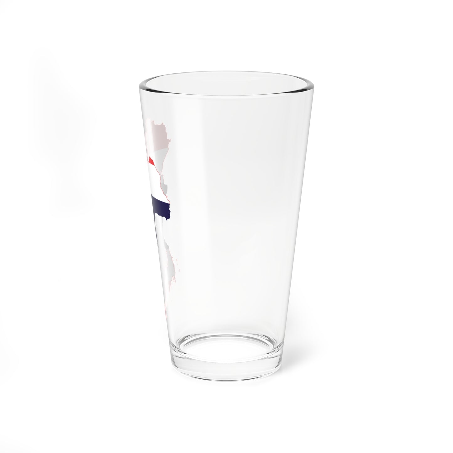 Flag-map of Thailand all (Thailand) Pint Glass 16oz