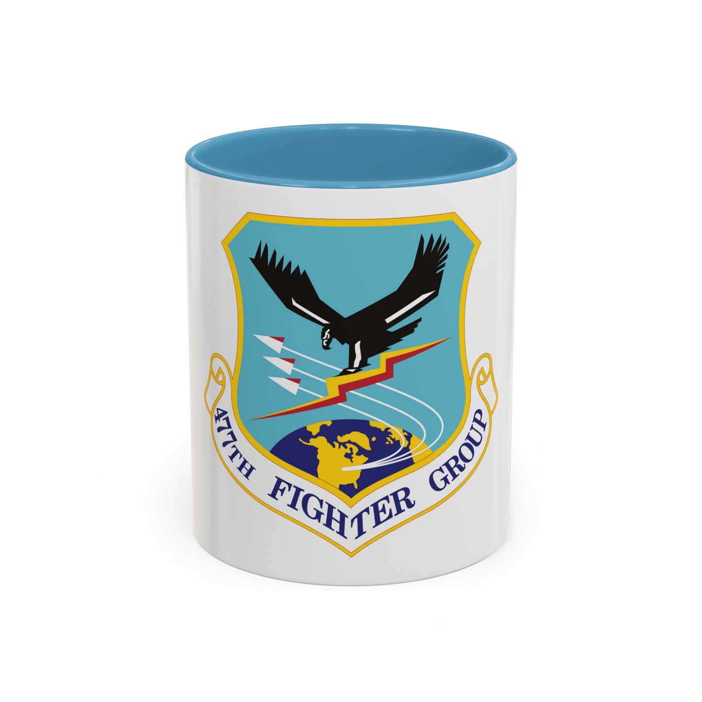 477th Fighter Group (U.S. Air Force) Accent Coffee Mug