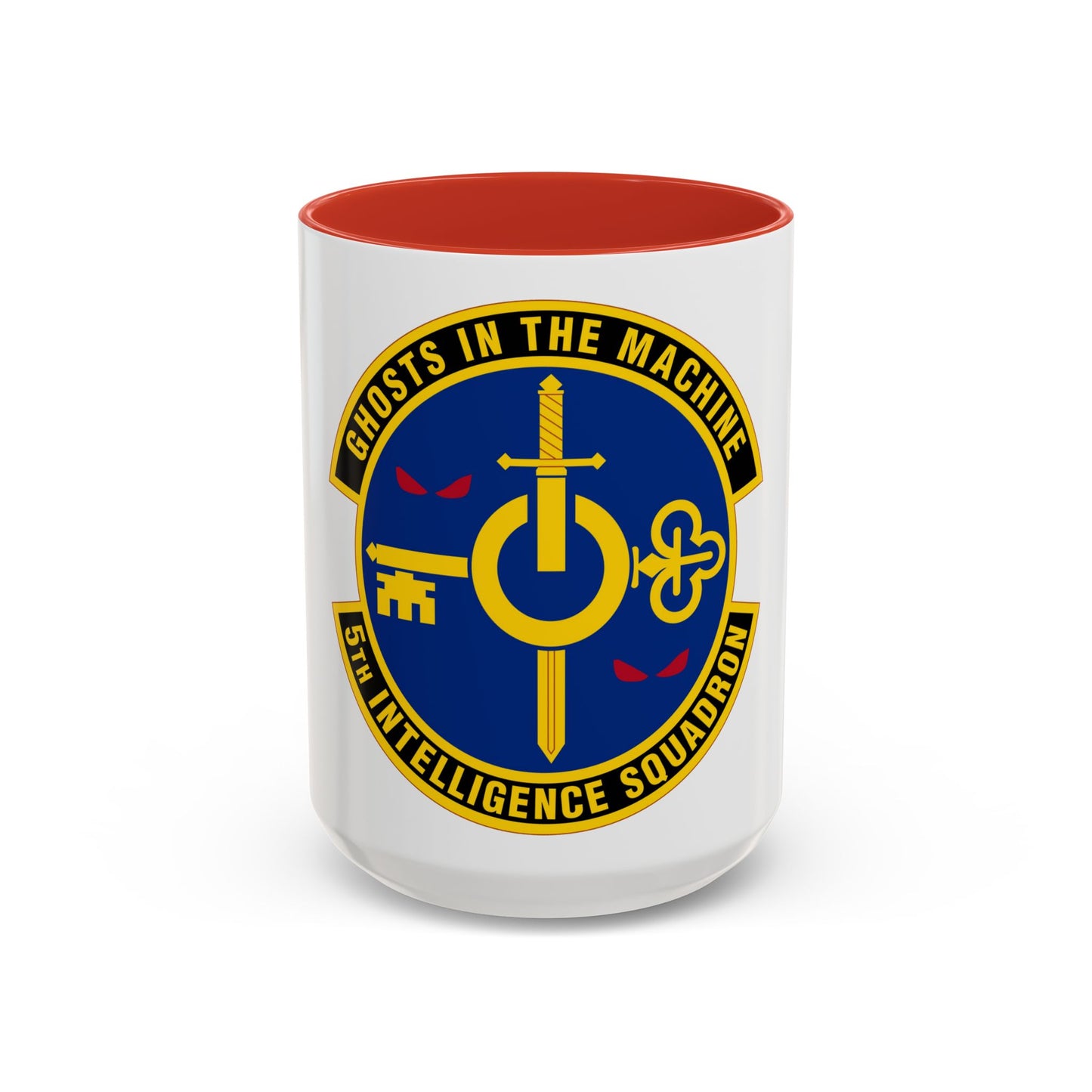 5 Intelligence Squadron ACC (U.S. Air Force) Accent Coffee Mug