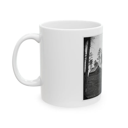Brandy Station, Va. Chief Engineer's Camp; Another View (U.S. Civil War) White Coffee Mug