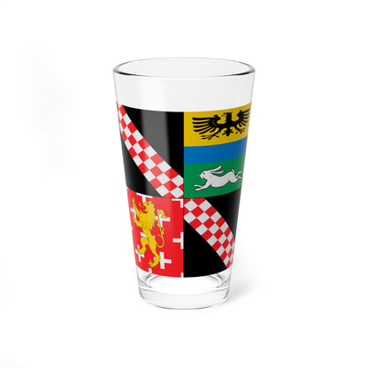 Flag of Mauro-Giuseppe Lepori (Switzerland) Pint Glass 16oz