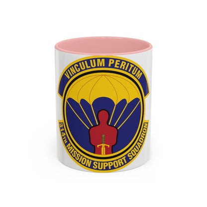 314th Mission Support Squadron (U.S. Air Force) Accent Coffee Mug