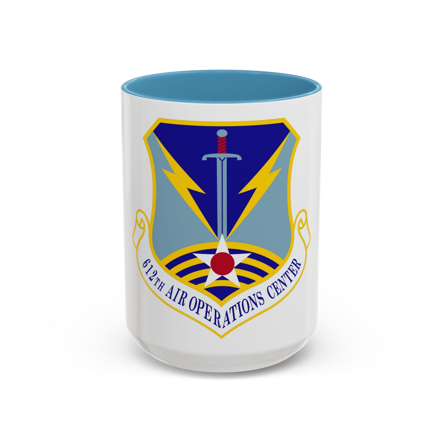 612 Air Operations Center ACC (U.S. Air Force) Accent Coffee Mug