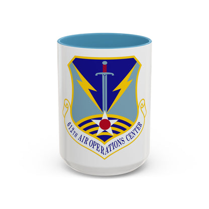 612 Air Operations Center ACC (U.S. Air Force) Accent Coffee Mug