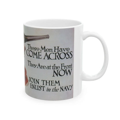 Come Across - White Coffee Mug-Go Mug Yourself