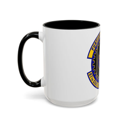 87th Civil Engineer Squadron (U.S. Air Force) Accent Coffee Mug