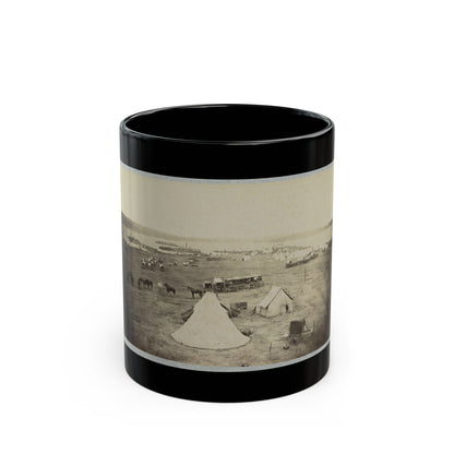 Belle Plain Landing, Va. 002 (U.S. Civil War) Black Coffee Mug