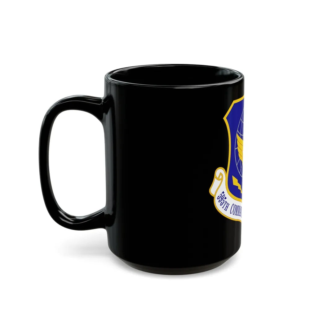 595 Command and Control Group AFSPC (U.S. Air Force) Black Coffee Mug-Go Mug Yourself