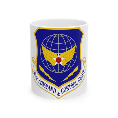 595 Command and Control Group AFSPC (U.S. Air Force) White Coffee Mug-11oz-Go Mug Yourself