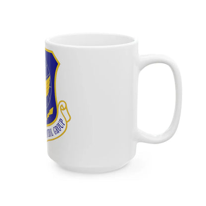 595 Command and Control Group AFSPC (U.S. Air Force) White Coffee Mug-Go Mug Yourself