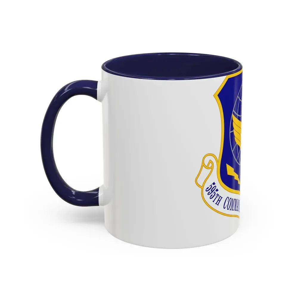 595 Command and Control Group AFSPC (U.S. Air Force) Accent Coffee Mug - Go Mug Yourself
