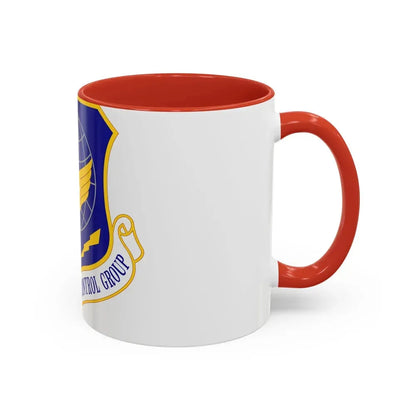 595 Command and Control Group AFSPC (U.S. Air Force) Accent Coffee Mug - Go Mug Yourself