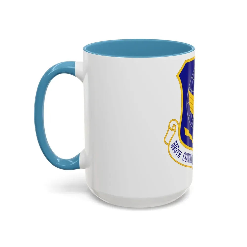 595 Command and Control Group AFSPC (U.S. Air Force) Accent Coffee Mug - Go Mug Yourself
