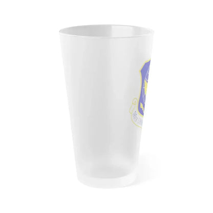 595 Command and Control Group AFSPC (U.S. Air Force) Frosted Pint Glass 16oz - Go Mug Yourself
