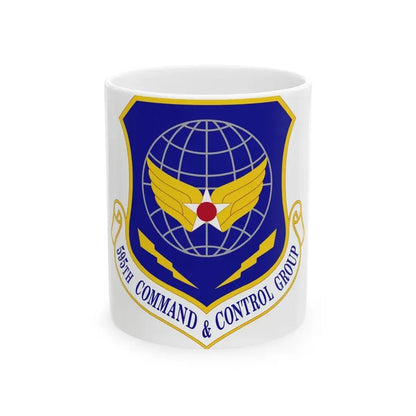 595 Command and Control Group AFSPC (U.S. Air Force) White Coffee Mug 11oz - Go Mug Yourself