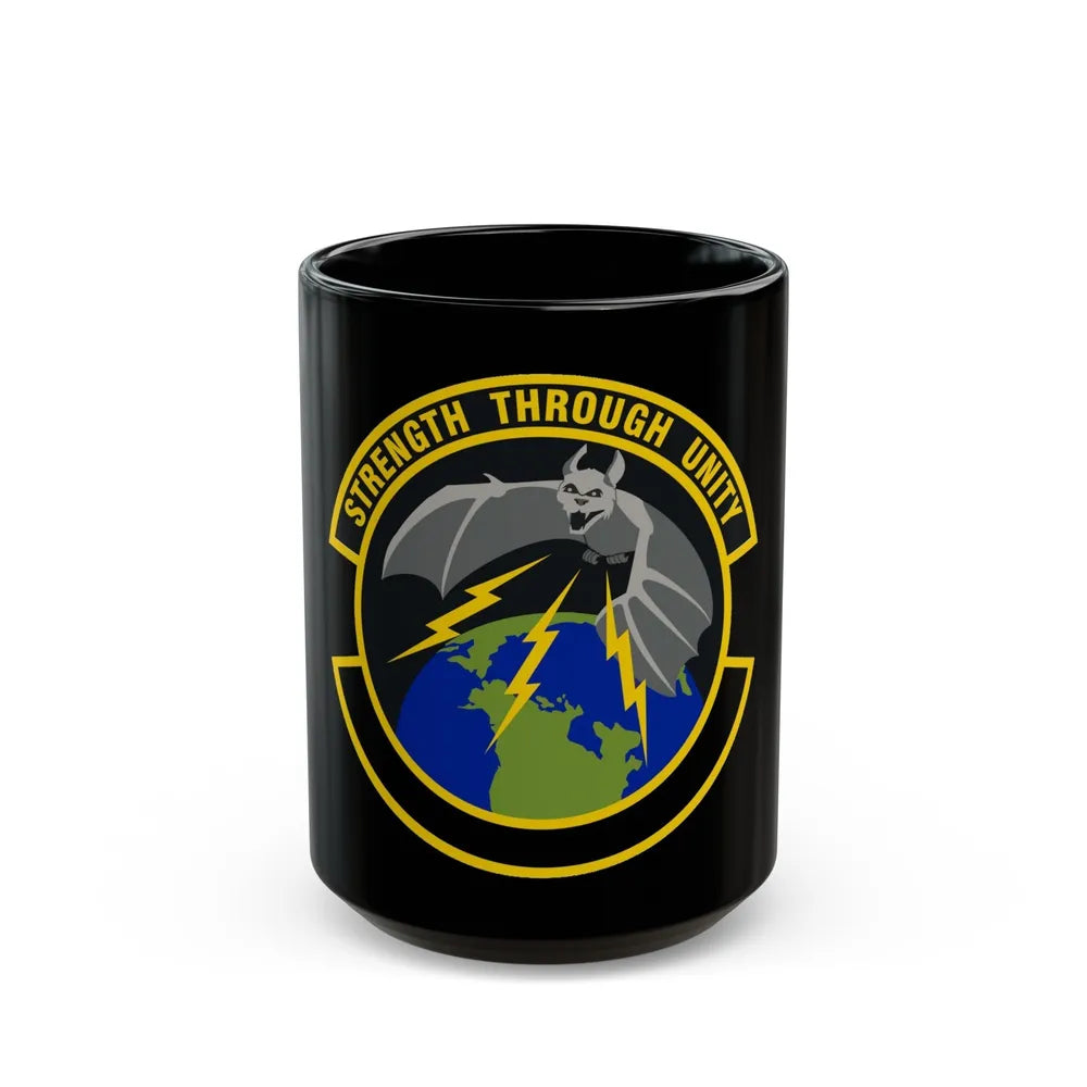 595 Operations Support Flight AFSPC (U.S. Air Force) Black Coffee Mug-15oz-Go Mug Yourself