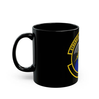 595 Operations Support Flight AFSPC (U.S. Air Force) Black Coffee Mug-Go Mug Yourself