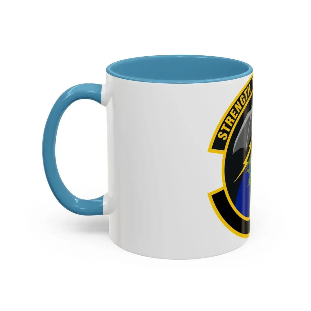 595 Operations Support Flight AFSPC (U.S. Air Force) Accent Coffee Mug - Go Mug Yourself