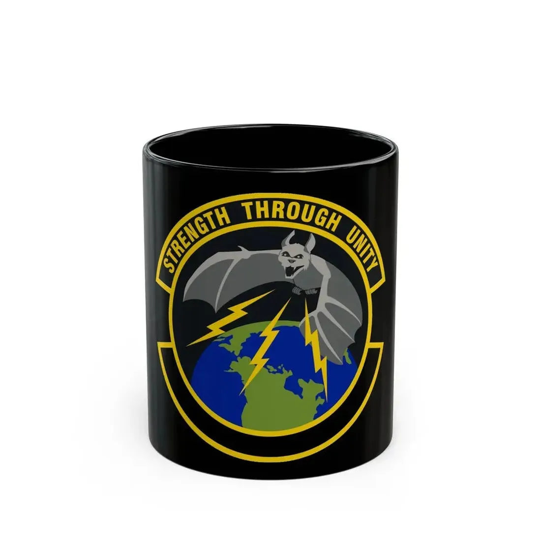 595 Operations Support Flight AFSPC (U.S. Air Force) Black Coffee Mug 11oz - Go Mug Yourself
