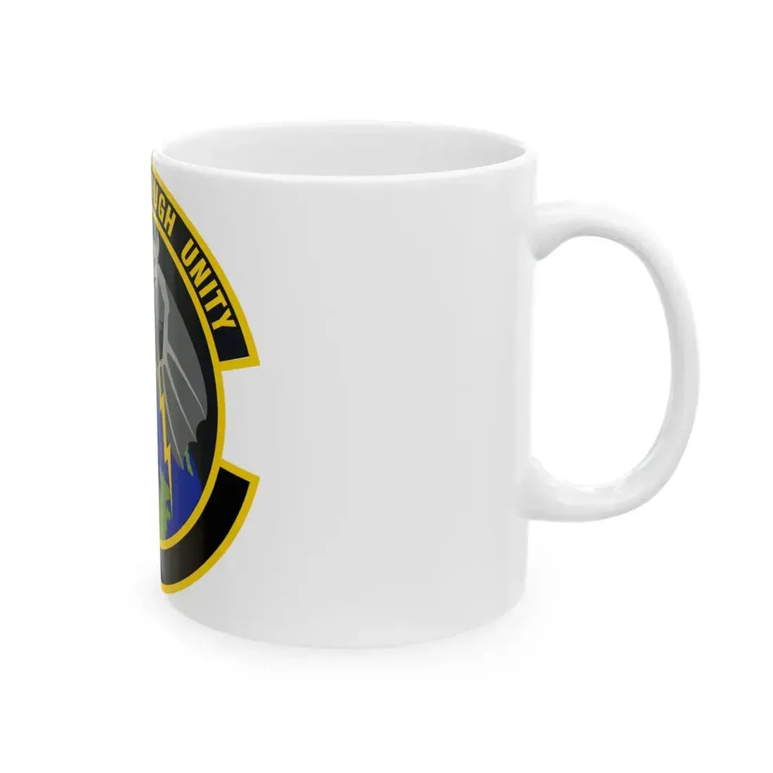 595 Operations Support Flight AFSPC (U.S. Air Force) White Coffee Mug - Go Mug Yourself