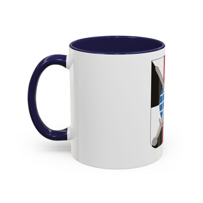 527 Military Intelligence Battalion 2 (U.S. Army) Accent Coffee Mug
