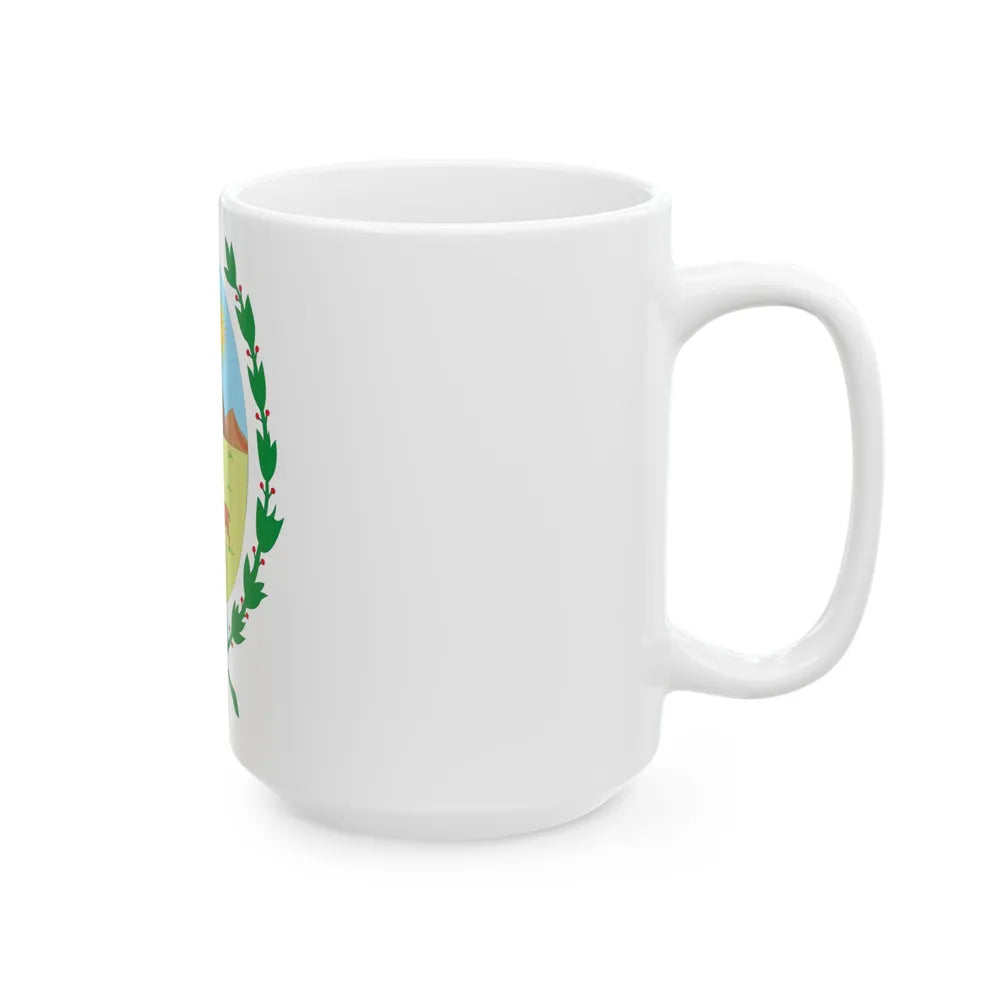 Coat of Arms San Luis Argentina - White Coffee Mug-Go Mug Yourself