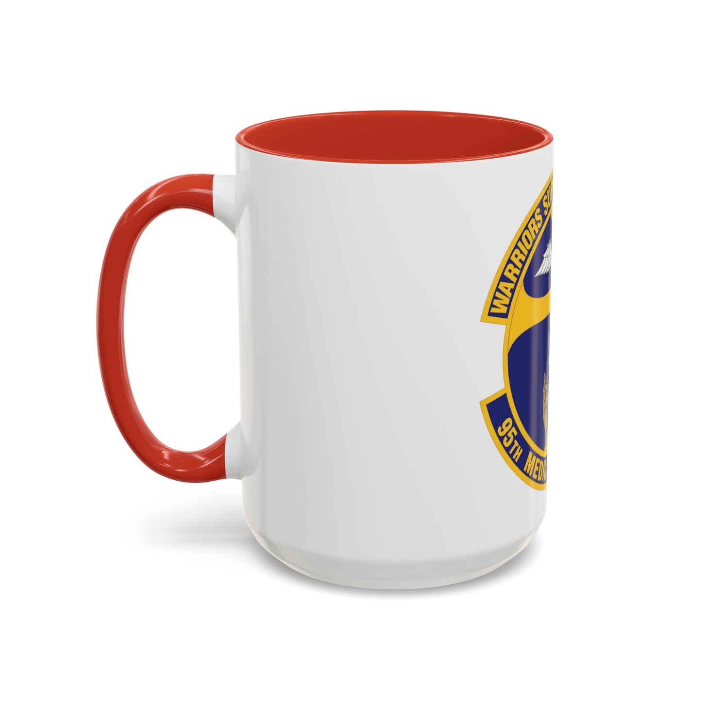 95th Medical Support Squadron (U.S. Air Force) Accent Coffee Mug