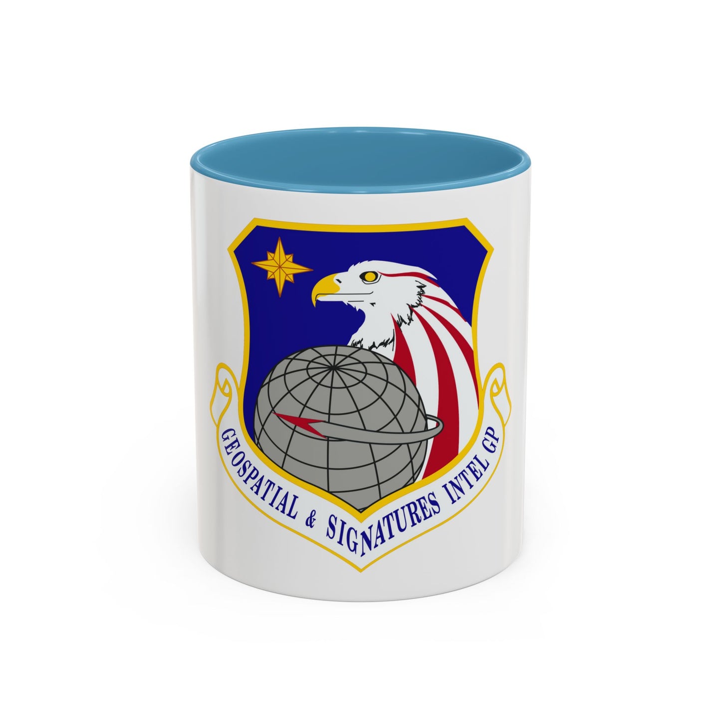 Geospatial and Signatures Intelligence Group (U.S. Air Force) Accent Coffee Mug
