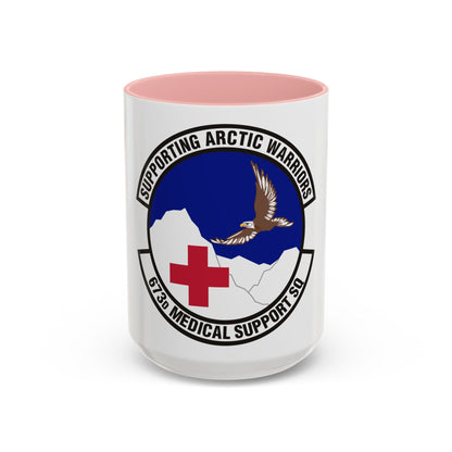 673d Medical Support Squadron (U.S. Air Force) Accent Coffee Mug