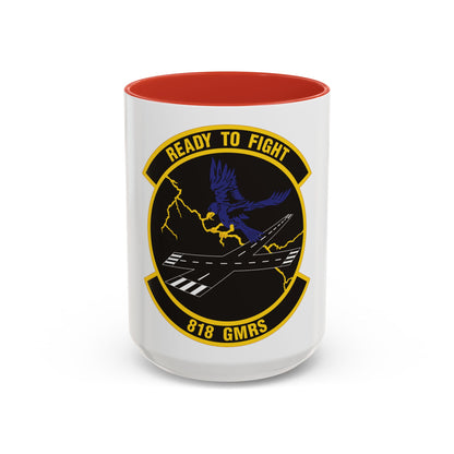 818th Global Mobility Readiness Squadron (U.S. Air Force) Accent Coffee Mug