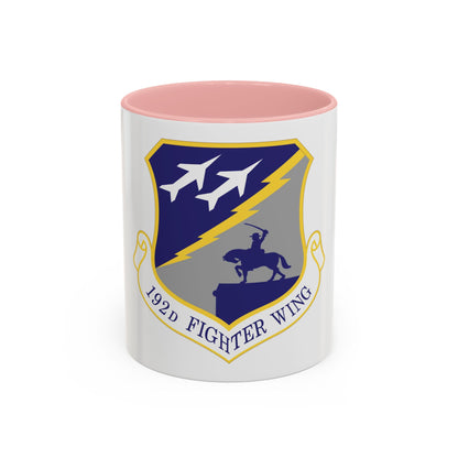 192nd Wing (U.S. Air Force) Accent Coffee Mug