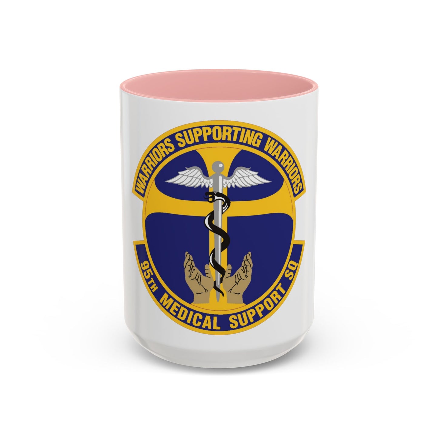 95th Medical Support Squadron (U.S. Air Force) Accent Coffee Mug