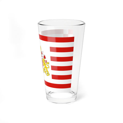 State flag of Bremen (Germany) Pint Glass 16oz