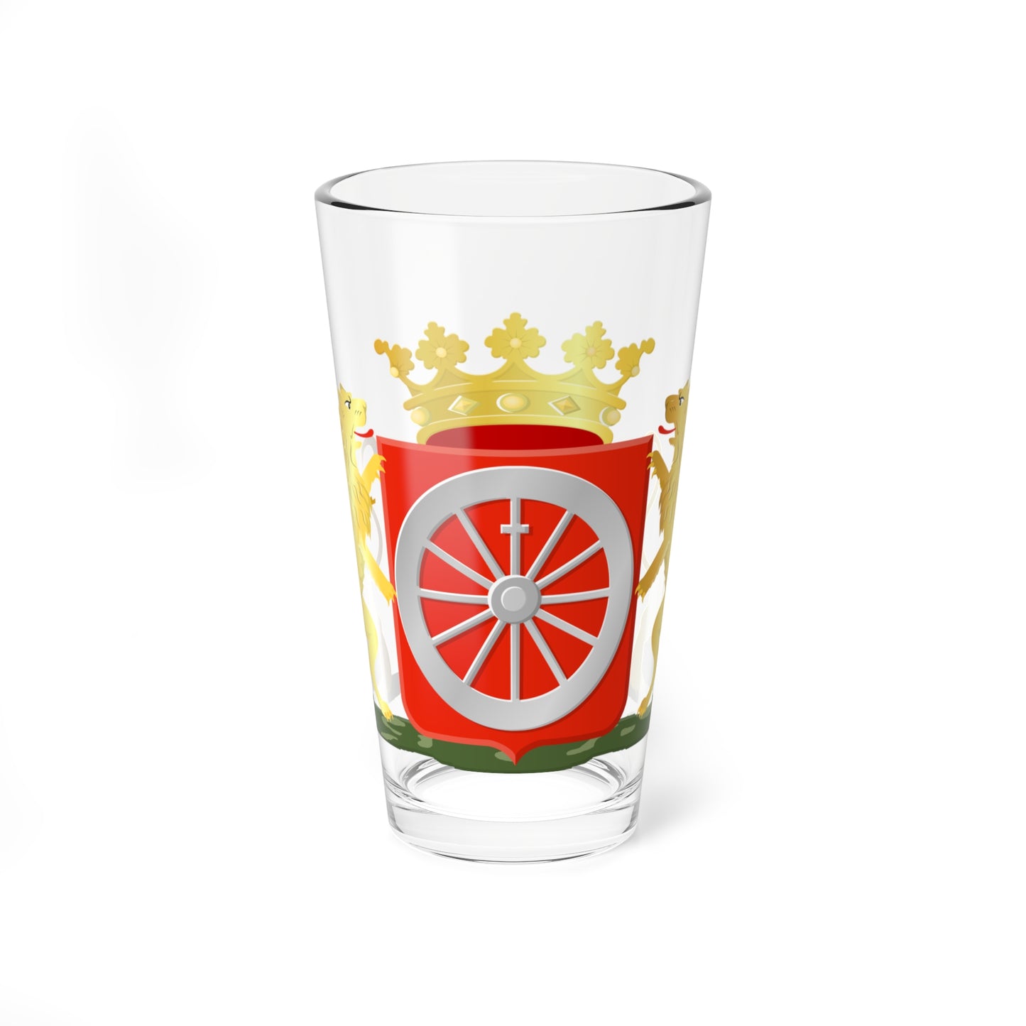 Wageningen wapen HRvA (Netherlands) (Coat of Arms) Pint Glass 16oz