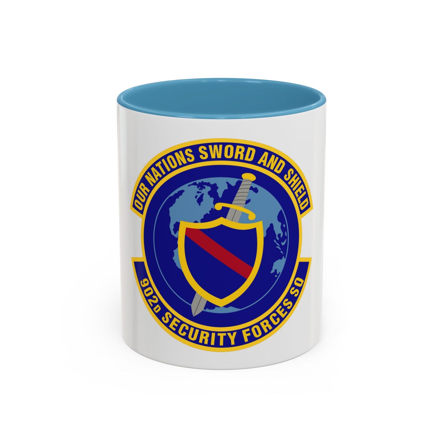 902d Security Forces Squadron (U.S. Air Force) Accent Coffee Mug