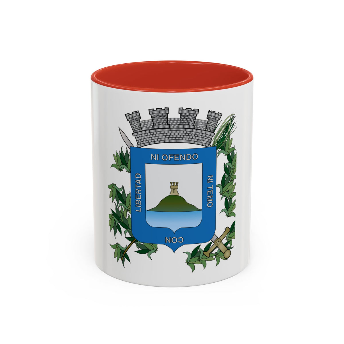 Coat of arms of Montevideo Department - Accent Coffee Mug