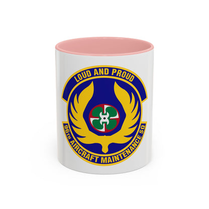 96th Aircraft Maintenance Squadron (U.S. Air Force) Accent Coffee Mug