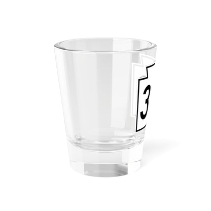 PA-383 1962 (Pennsylvania) (Road Sign) Shot Glass 1.5oz