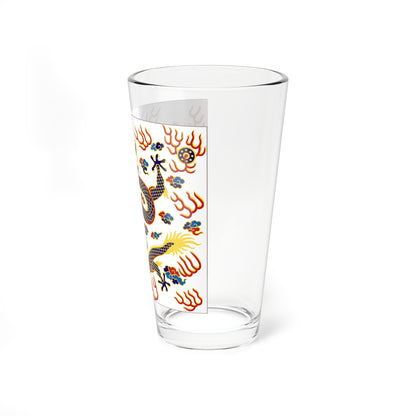 Plain White Banner (China) Pint Glass 16oz