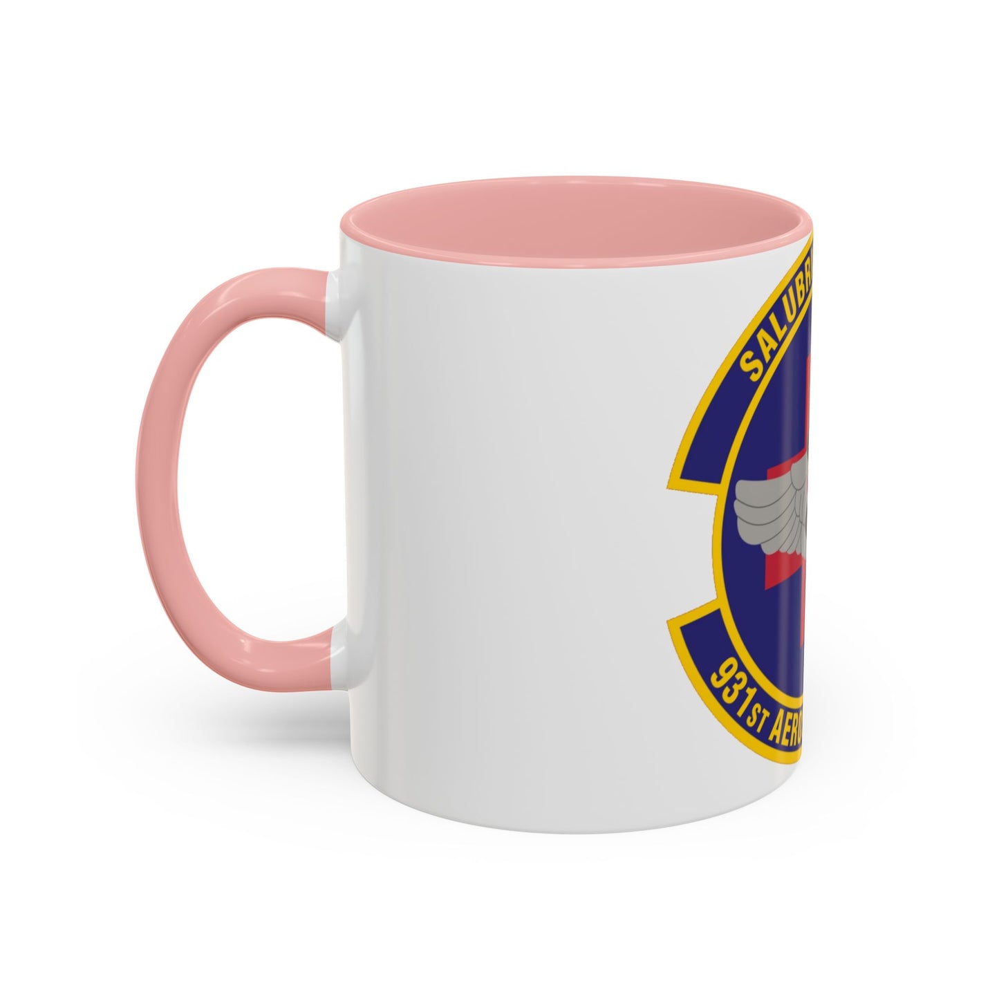 931 Aerospace Medicine Squadron AFRC (U.S. Air Force) Accent Coffee Mug