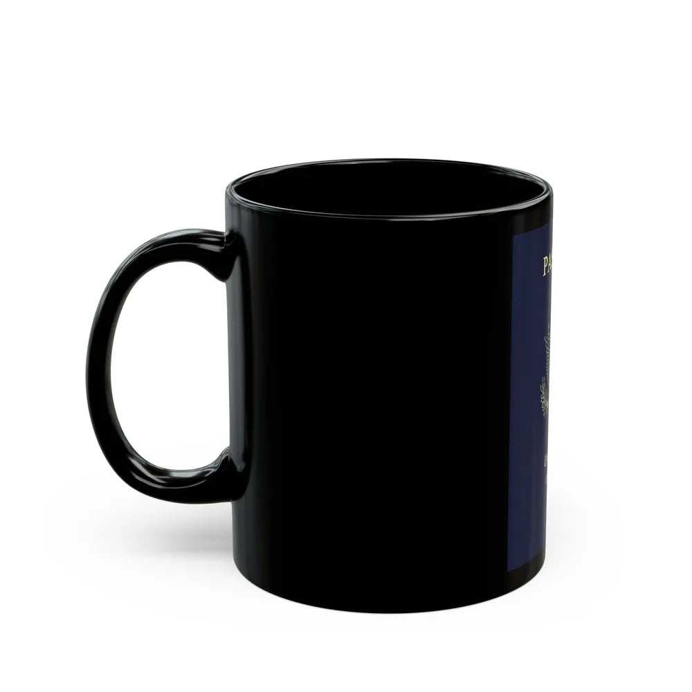 United States Passport - Black Coffee Mug-Go Mug Yourself