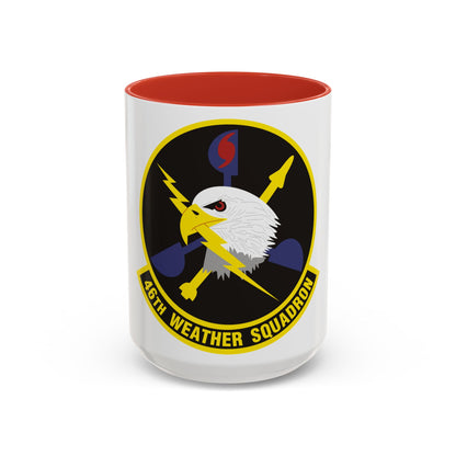 46th Weather Squadron (U.S. Air Force) Accent Coffee Mug