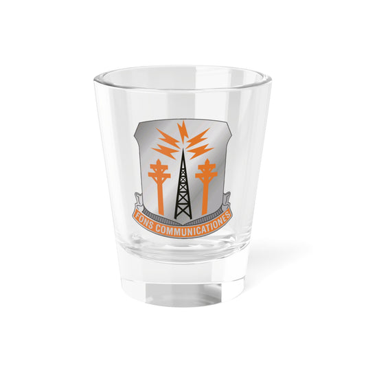 Verre à liqueur du 17e bataillon de transmission (armée américaine) 1,5 oz