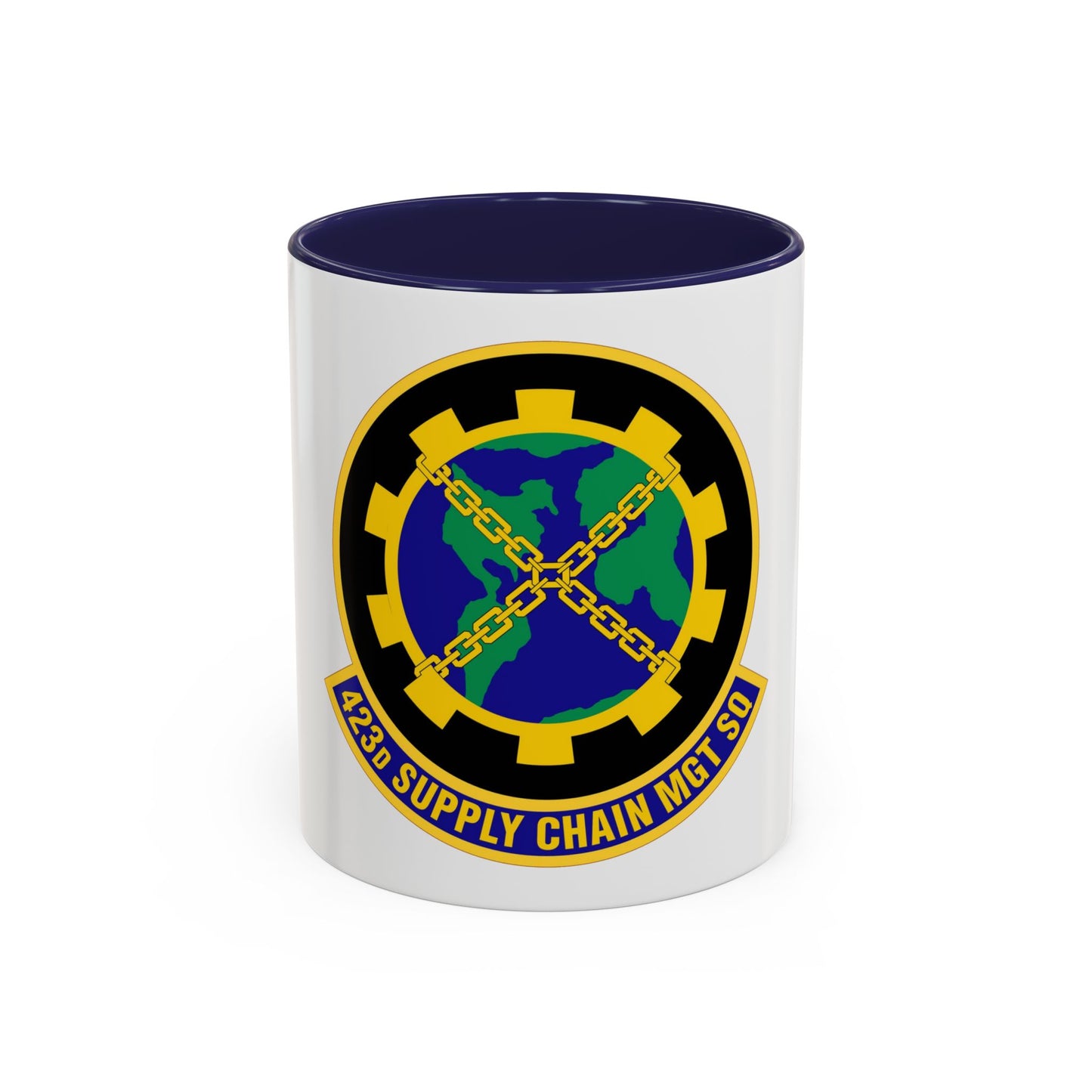 423d Supply Chain Management Squadron (U.S. Air Force) Accent Coffee Mug