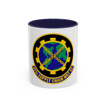 423d Supply Chain Management Squadron (U.S. Air Force) Accent Coffee Mug