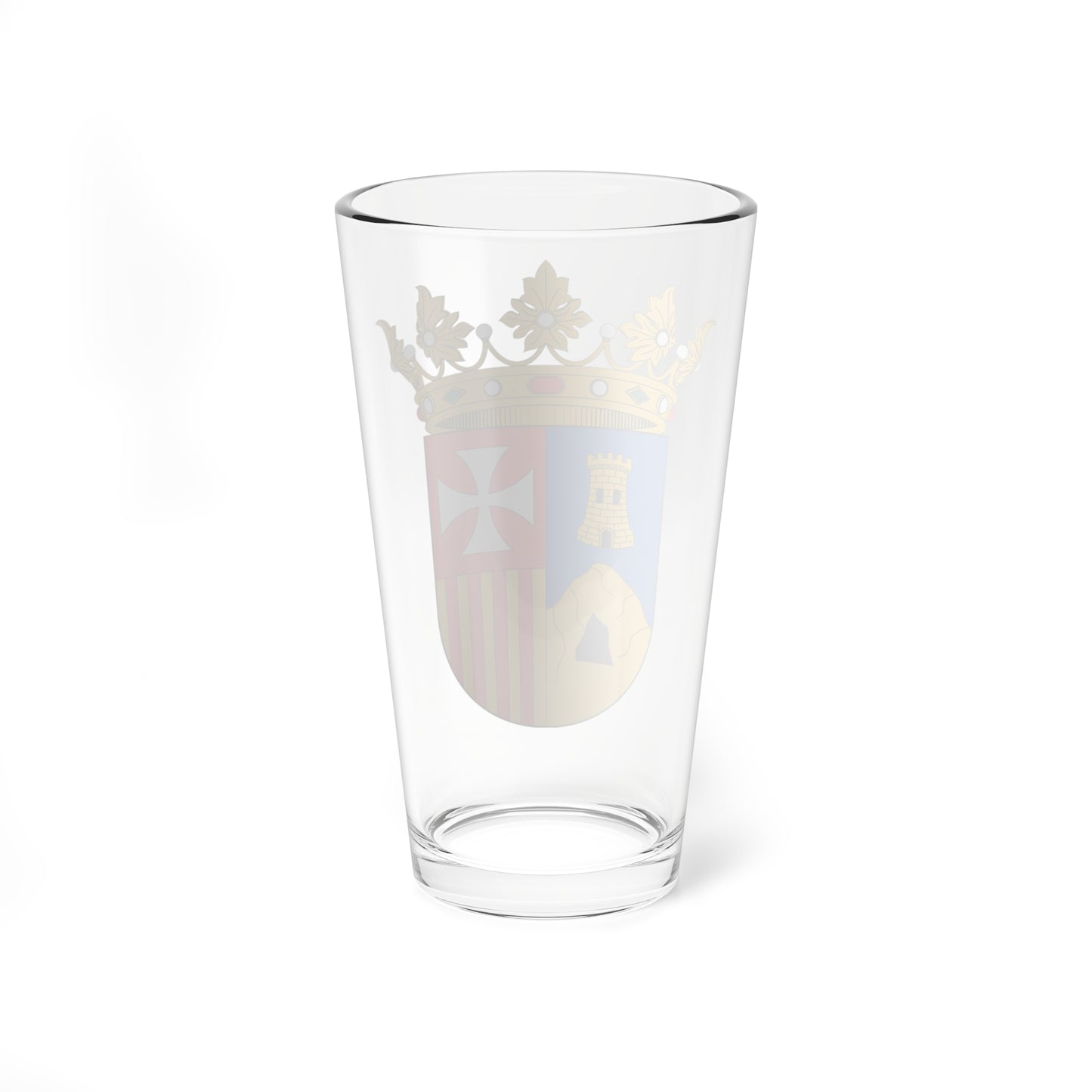 Escudo de Algar de Palancia (Spain) (Coat of Arms) Pint Glass 16oz