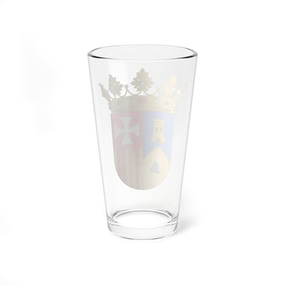 Escudo de Algar de Palancia (Spain) (Coat of Arms) Pint Glass 16oz